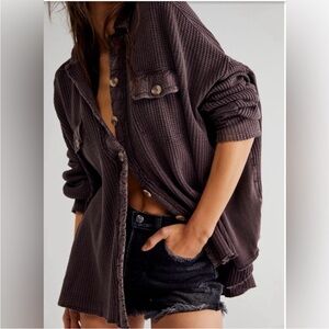 Free People FP One Scout jacket in Mole XS